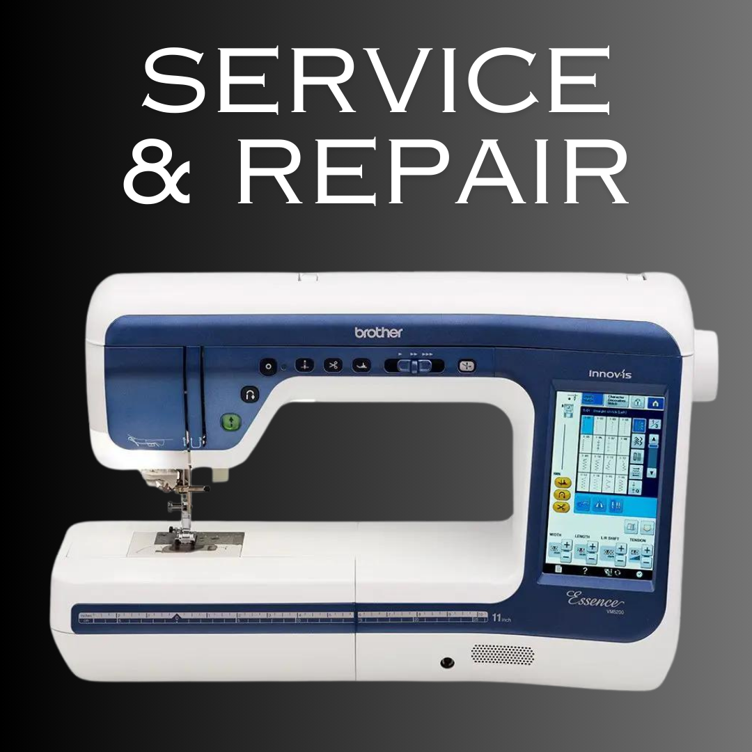 Service &amp; Repair: Large Computerized Sewing or Embroidery Machine