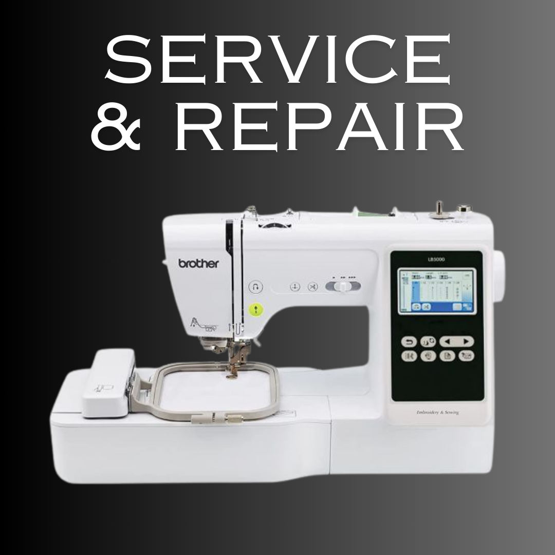Service &amp; Repair: Small Computerized Sewing or Embroidery Machine