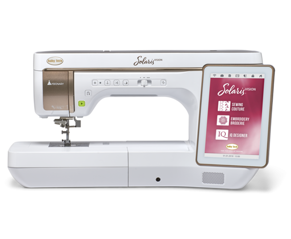 Baby Lock Solaris Vision Sewing, Embroidery, &amp; Quilting Machine