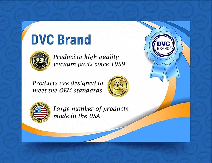 DVC Replacement Micro-Lined Paper Bags For Eureka Style C Mighty Mite 3000, 3100 Series | 2-Ply Micro Filtration Stops 99.7% of Particles | 3 Pack