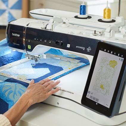 NEW PRODUCT! Brother AVENEER EV-1 Sewing, Embroidery, &amp; Quilting Combo Machine - Ryan’s Sewing &amp; Vacuum Center