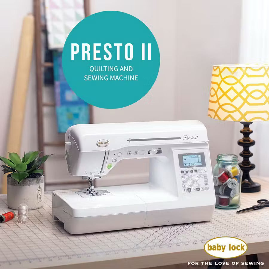 Baby Lock Presto II Sewing Machine - Ryan’s Sewing &amp; Vacuum Center