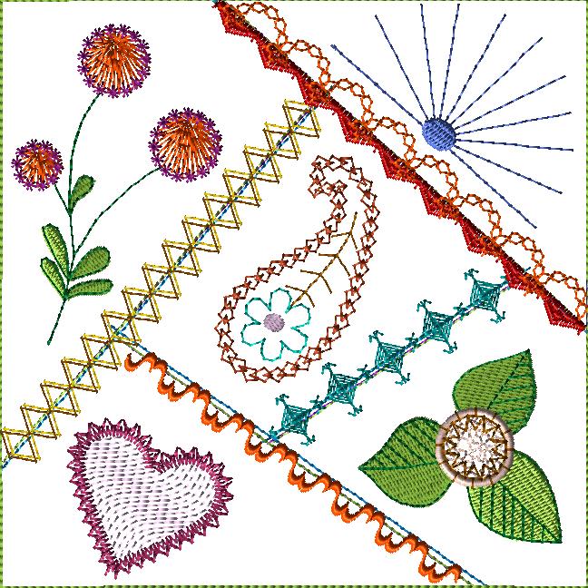 Embroidery Club - February At Home Project