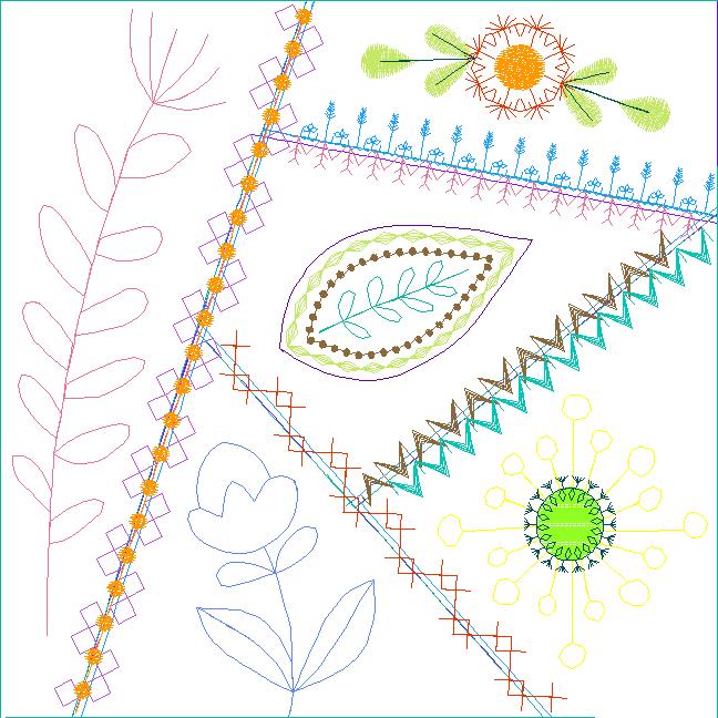 Embroidery Club - February At Home Project