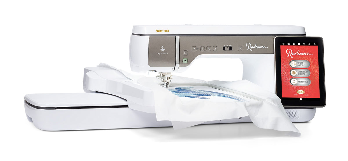 NEW PRODUCT! BabyLock Radiance Sewing, Embroidery, &amp; Quilting Combo Machine