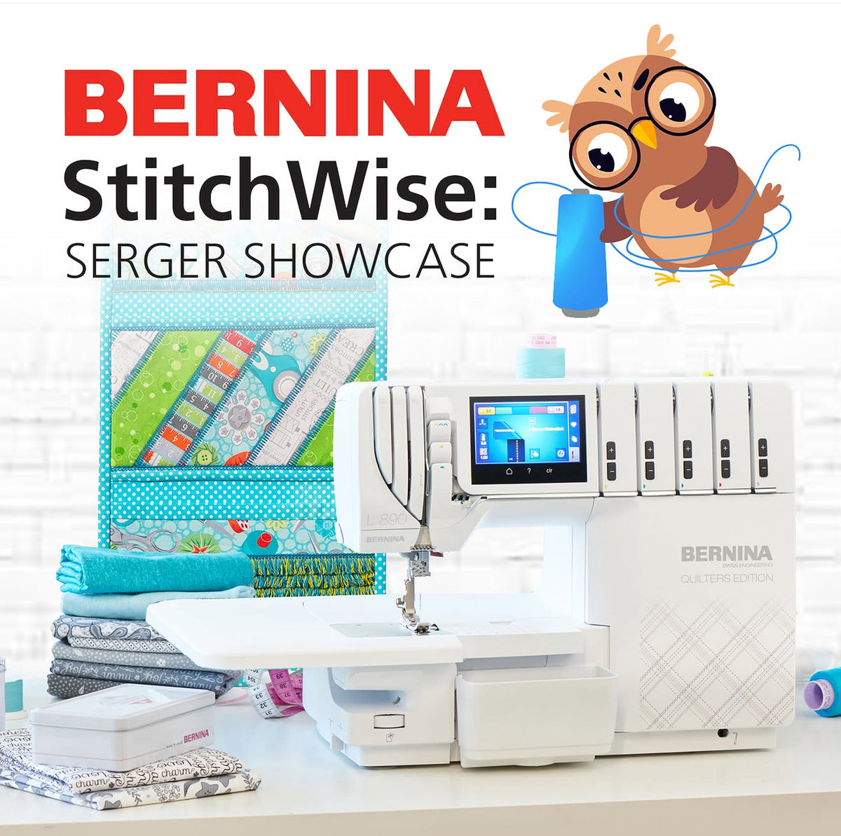 Bernina StitchWise: Serger Showcase w/ Kari Curley