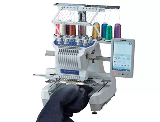 Brother Entrepreneur Pro X PR1055X 10-Needle Embroidery Machine - Ryan’s Sewing & Vacuum Center